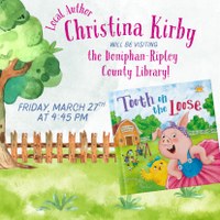 Author Christina Kirby visits